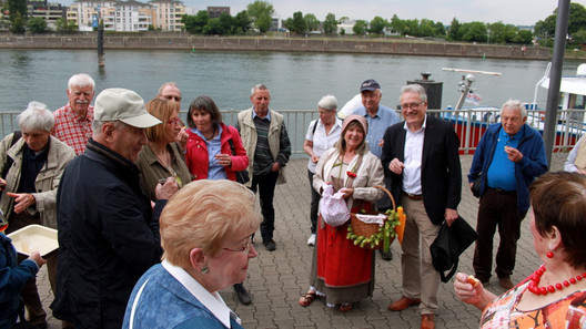 Ruheständler des Bereichs IX in Koblenz unterwegs