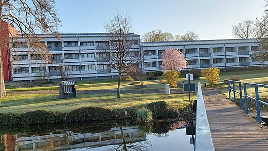Das Haus am Werlsee am Morgen – Fotograf: Steffen Espig 