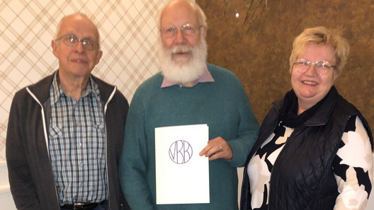 V. li.: Holger Bähr, Koll. Jörg Degenhardt, Marita Wüstenberg 