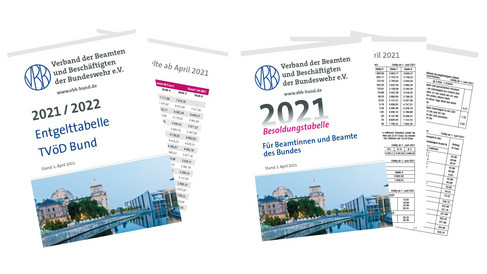 VBB-Besoldungs- und Entgelttabelle 2021/2022