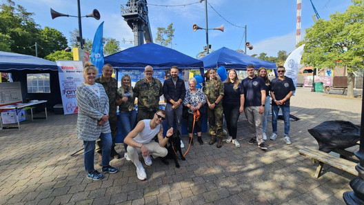 vbb jugend beim Bundeswehrfamilientag in Haßloch zu Gast