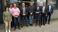 Teile des Bereichsvorstands Bereich IX mit den beiden Abgeordneten, v.l.n.R. Michaela Struwe, Steffen Hartmann, Frank Bartz, Klaus Schütte, Marc Muth, MdB Josef Oster, MdB Dr. Marlon Bröhr, Oliver Henrich