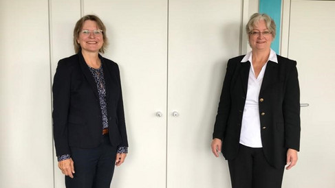 Besuch der Bundesvorsitzenden Imke v. Bornstaedt-Küpper bei Abteilungsleiterin IUD, Frau MinDir'in Barbara Wießalla