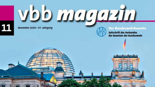 VBB Magazin 11 2018 "Nichts als Unruhe"