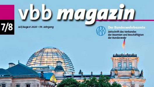 VBB Magazin 7/8 2020 Titelbild