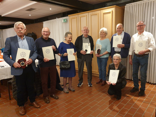 Ehrungen für langjährige Mitgliedschaft