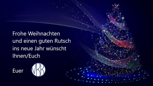 Der VBB wünscht Frohe Weihnachten und einen guten Rutsch ins neue Jahr 2022!