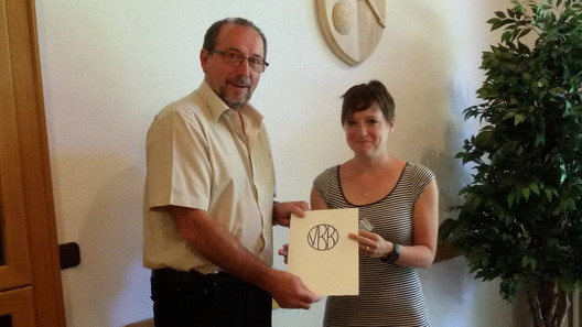 Ehrung von Carolin Kulig 2017