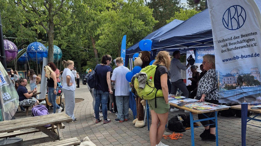 vbb jugend beim Bundeswehrfamilientag in Haßloch zu Gast