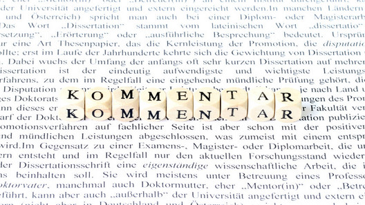 Kommentar Foto von blende11.photo - Fotolia