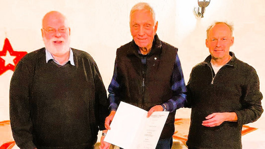 Ehrung Sobolowski 40 Jahre