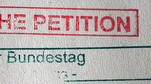 Petition Deutscher Bundestag